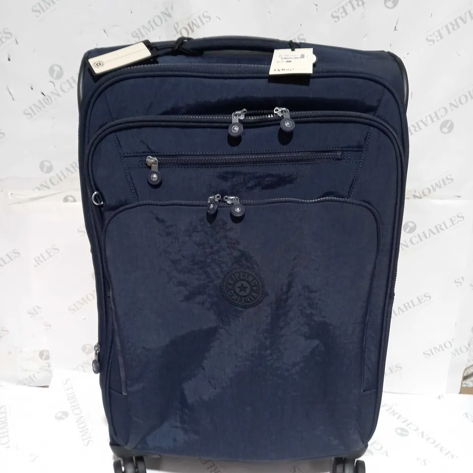 KIPLING HEAVYDUTY SUITCASE ON WHEELS IN NAVY