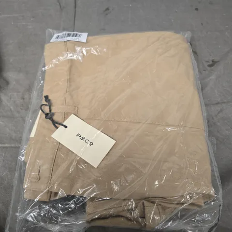 P&CO LIGHT BROWN TROUSER SIZE UK 34 
