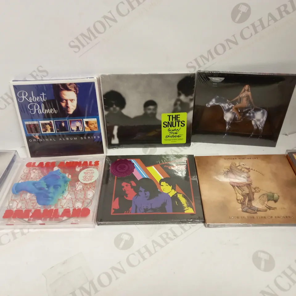 LOT OF APPROXIMATELY 92 CDS, TO INCLUDE BEYONCE, GLASS ANIMALS, THE CRIBS, ETC