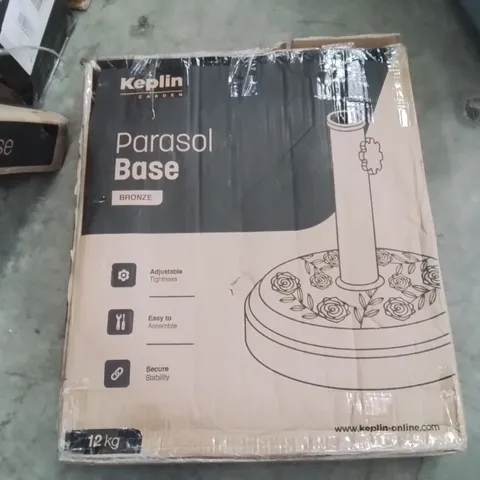 BOXED KEPLIN GARDEN PARASOL BASE -COLOURS VARY-