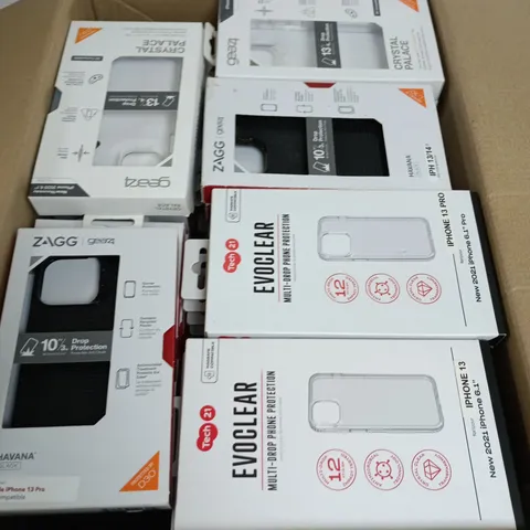 BOX OF APPROXIMATELY 50 PHONE CASES