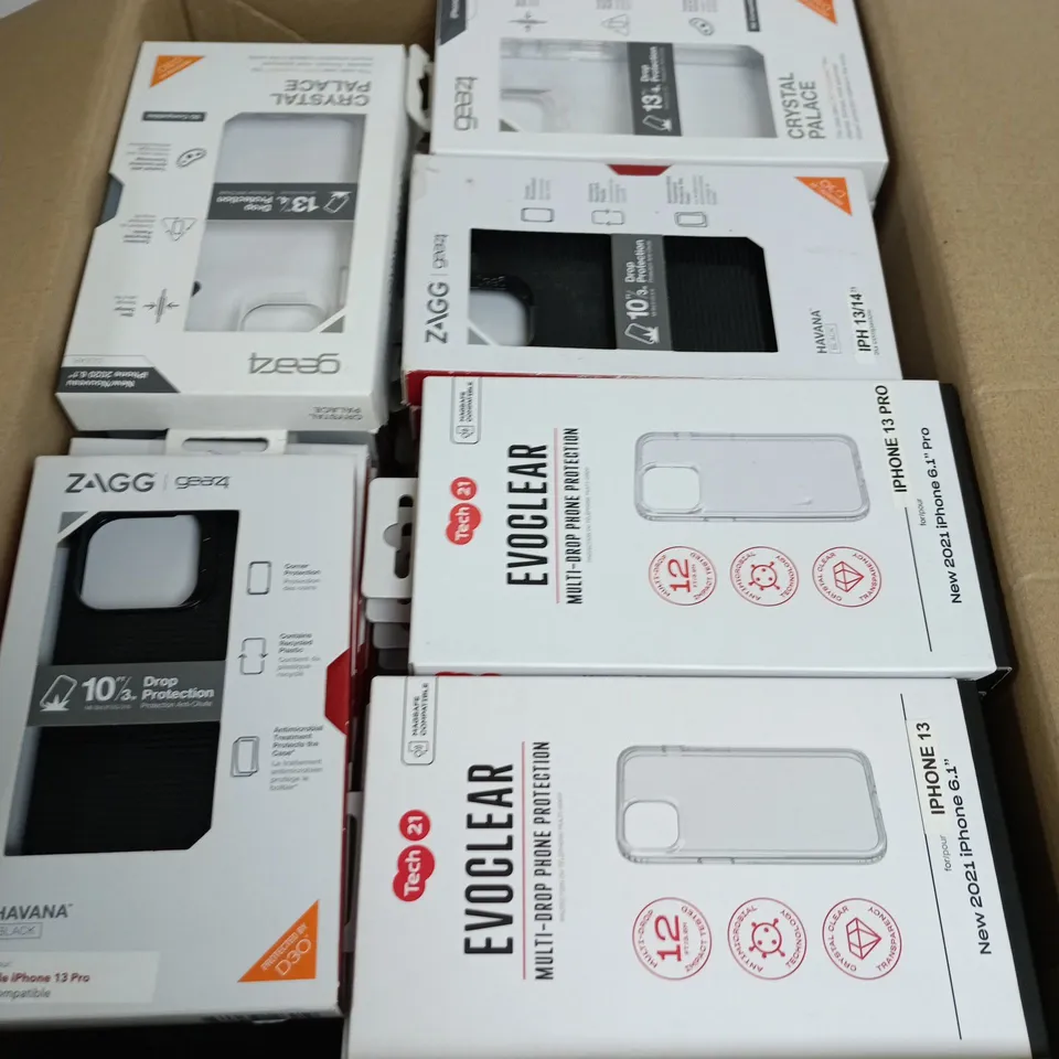 BOX OF APPROXIMATELY 50 PHONE CASES