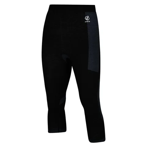 BRAND NEW REGATTA DARE2B MEN'S IN THE ZONE BASELAYER 3/4 LEGGINGS - BLACK SIZE XL/XXL