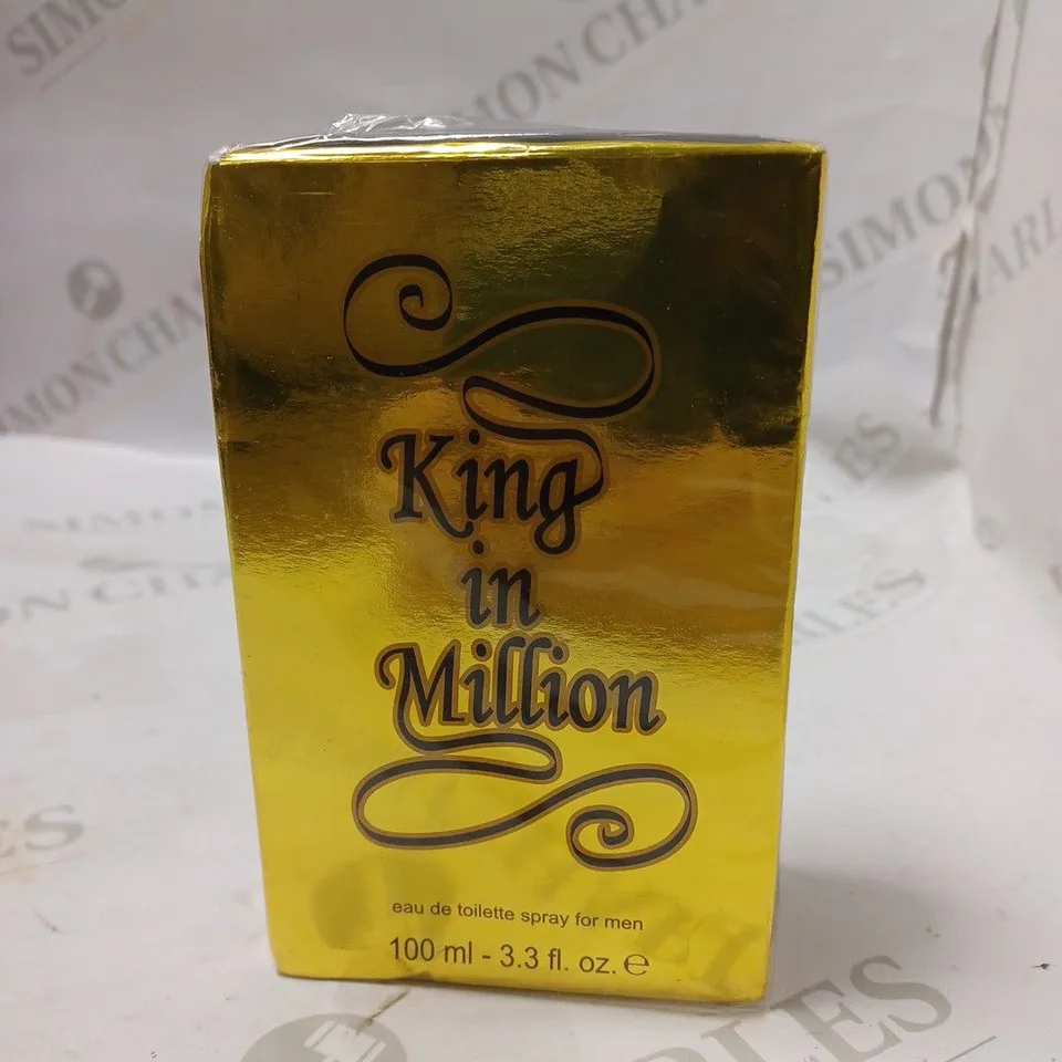 BOXED AND SEALED KING IN MILLION EAU DE TOILETTE 100ML