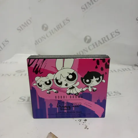 BOBBI BROWN X POWERPUFF GIRLS QUAD EYESHADOW PALLETE