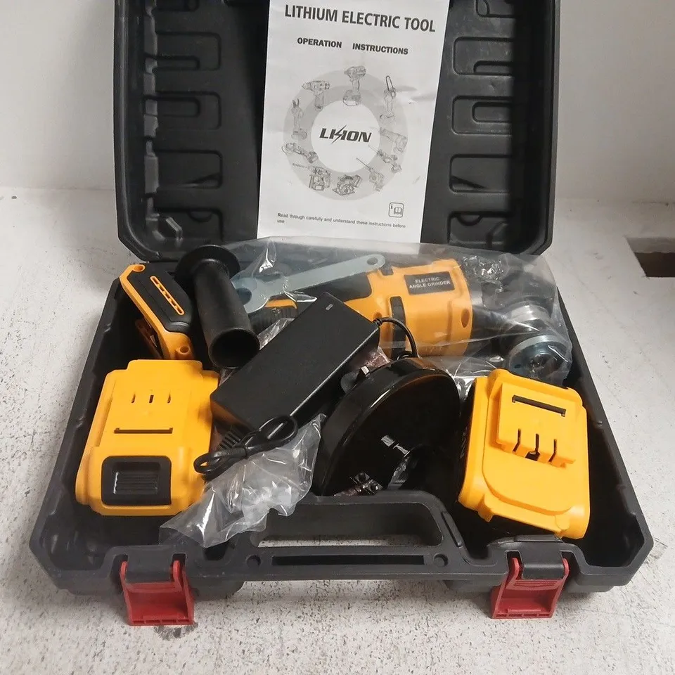 ELECTRIC ANGLE GRINDER IN CASE