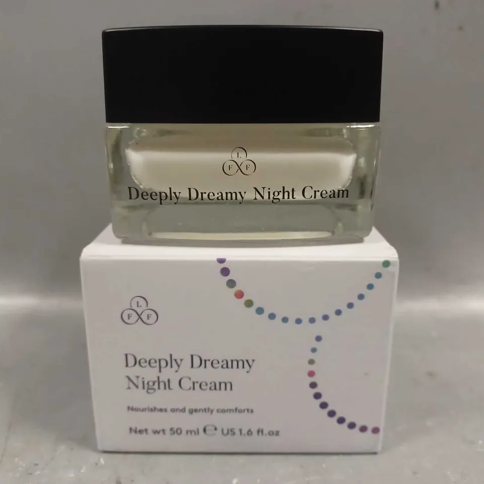 LOOK FABULOUS FOREVER DEEPLY DREAMY NIGHT CREAM 50ML 