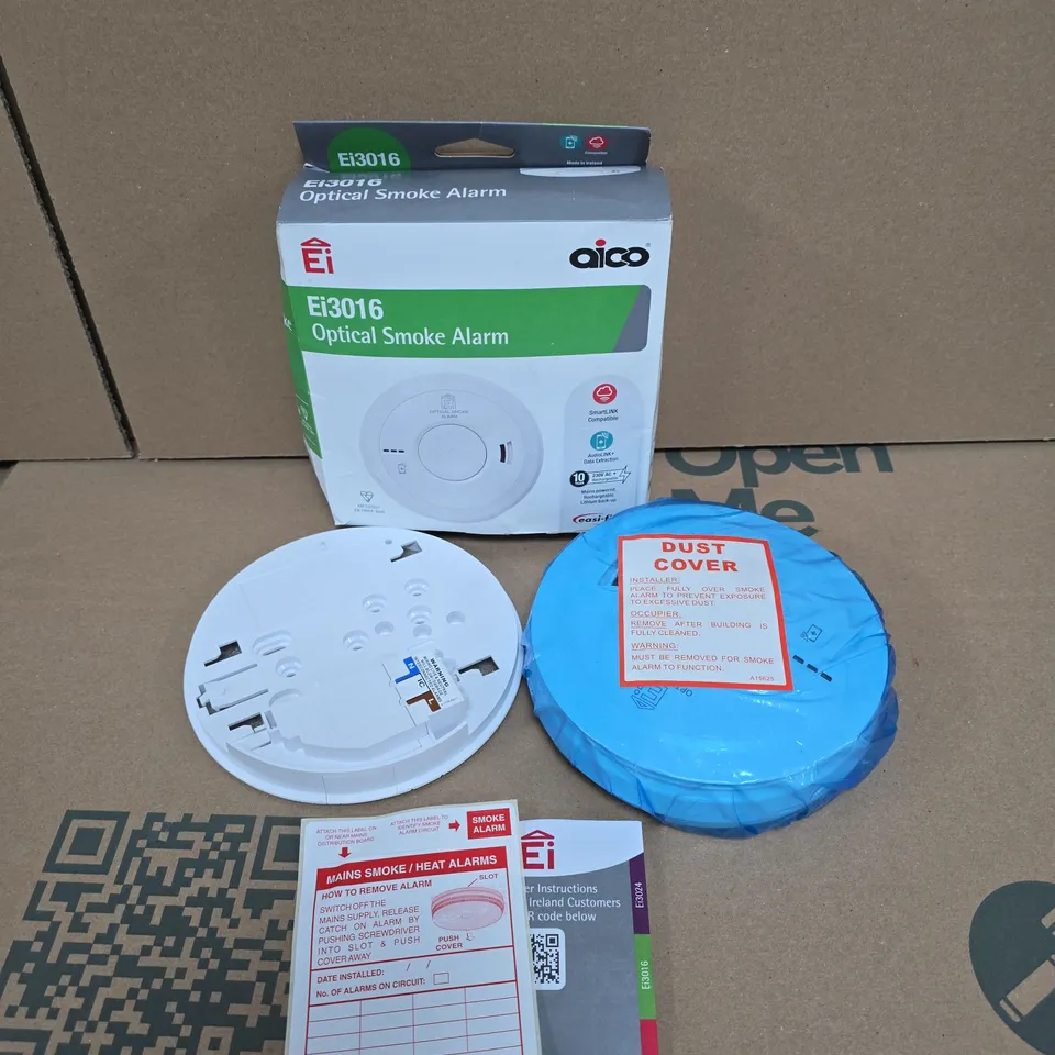 AICO EI3016 OPTICAL SMOKE ALARM – BOXED KIT