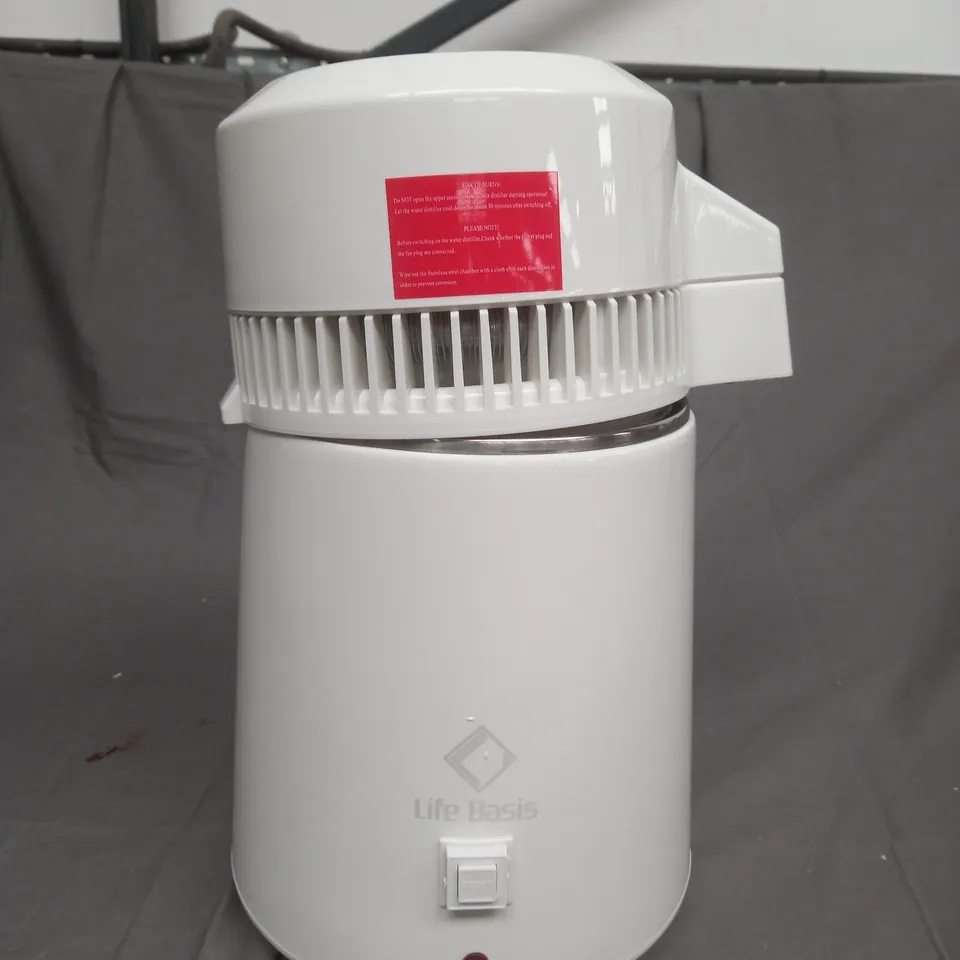 LIFE BASIS WATER DISTILLER 