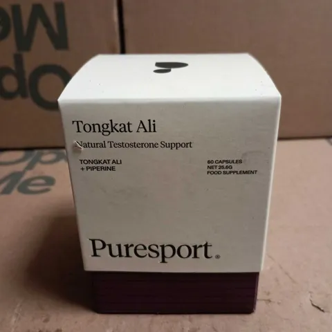 PURESPORT TONGKAT ALI + PIPERINE – NATURAL TESTOSTERONE SUPPORT, 60 CAPSULES