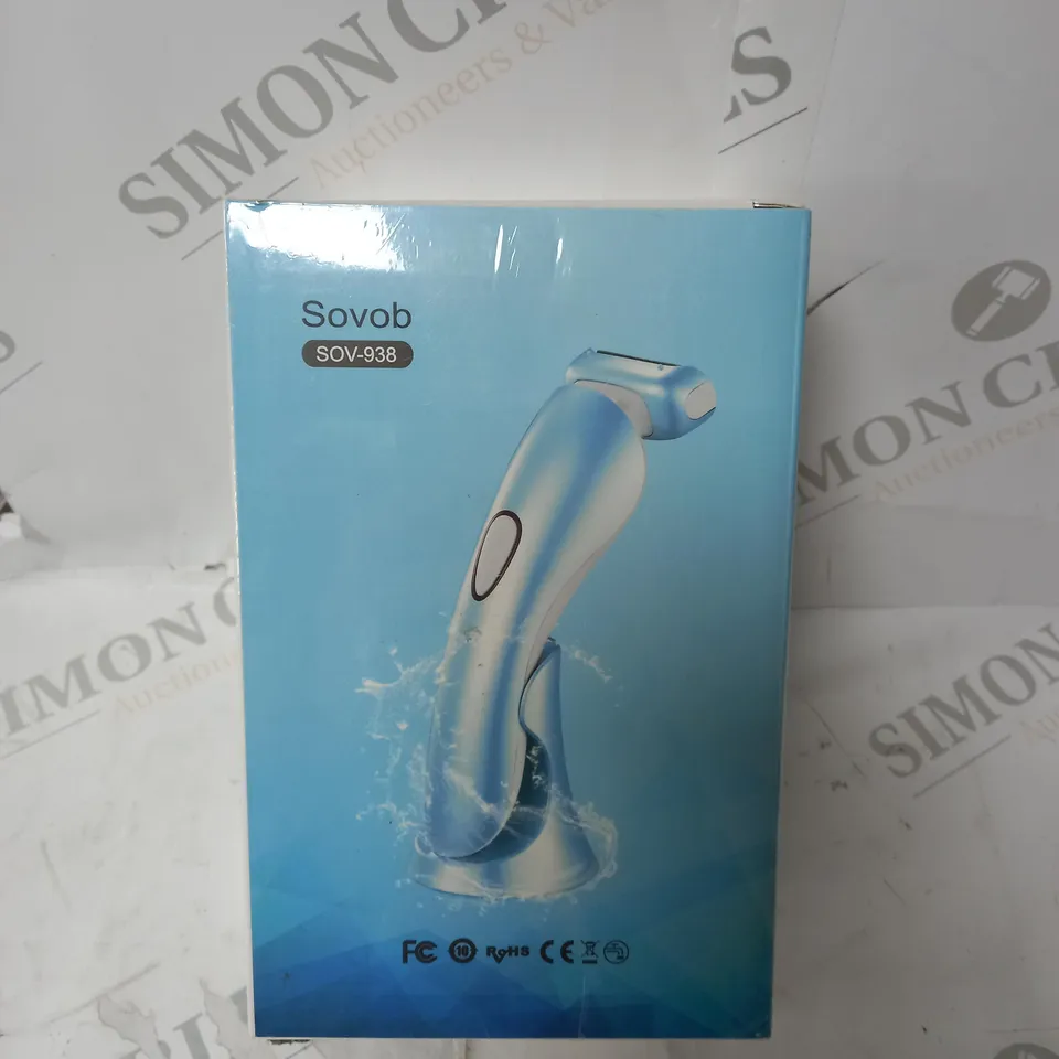 BOXED SOVOB WOMENS WET AND DRY ELECTRIC SHAVER
