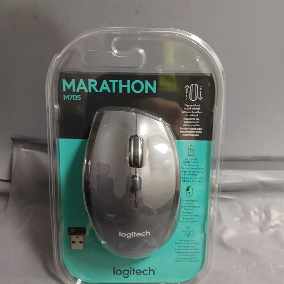 SEALED LOGITECH MARATHON M705 WIRELESS MOUSE