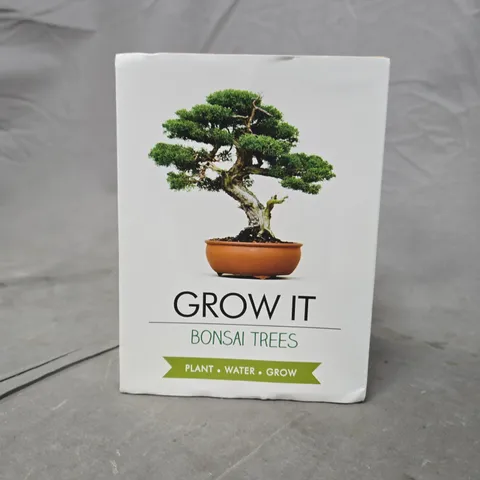 GROW IT BONSAI TREES – PLANT KIT BOXED