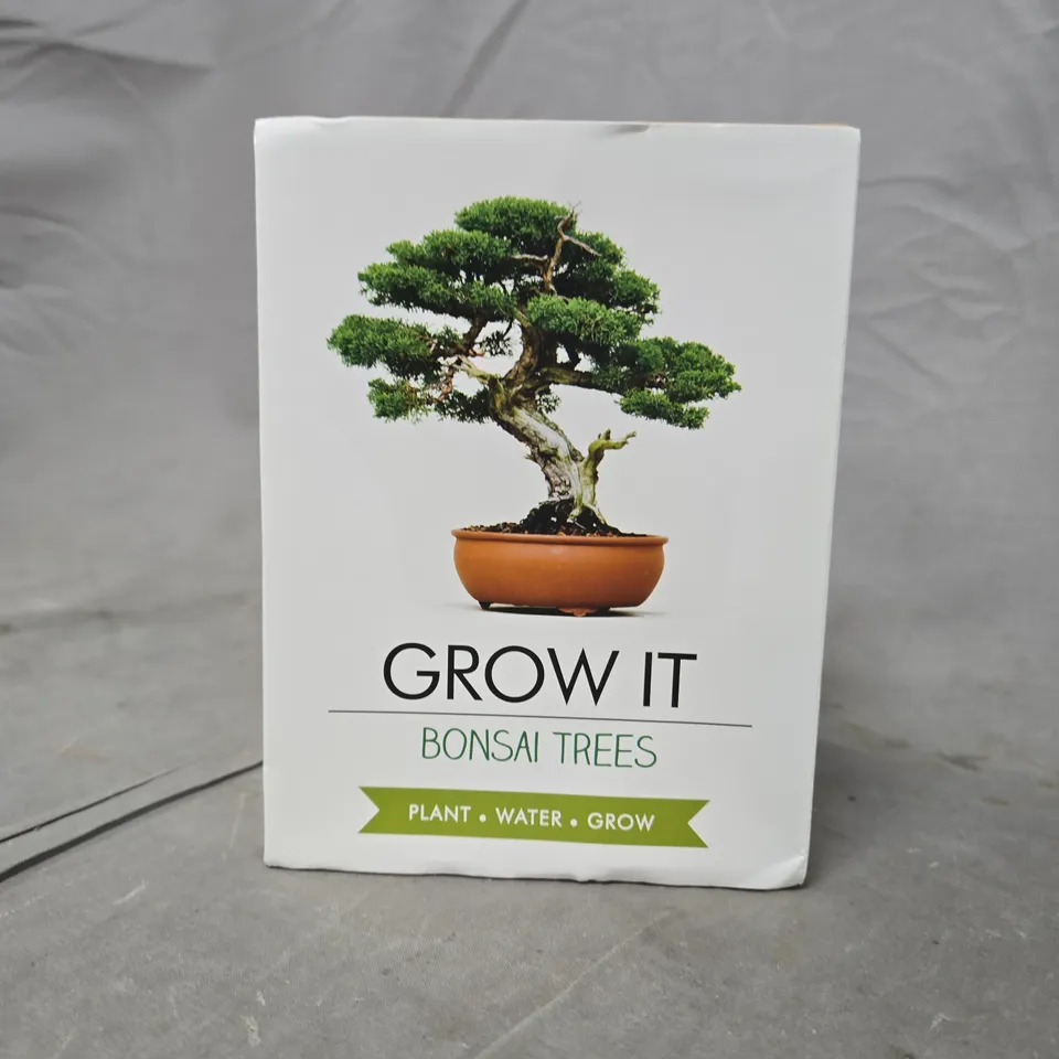 GROW IT BONSAI TREES – PLANT KIT BOXED