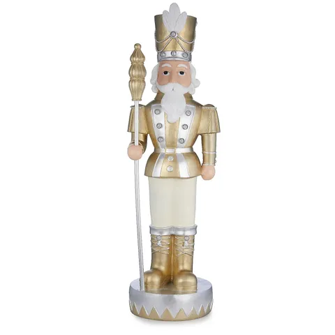 JM BY JULIEN MACDONALD PRE-LIT 80CM NUTCRACKER.