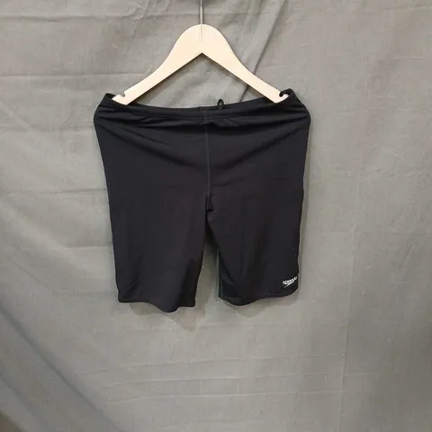 SPEEDO ENDURANCE+ MEN'S SWIM SHORTS – BLACK 15-16 YRS
