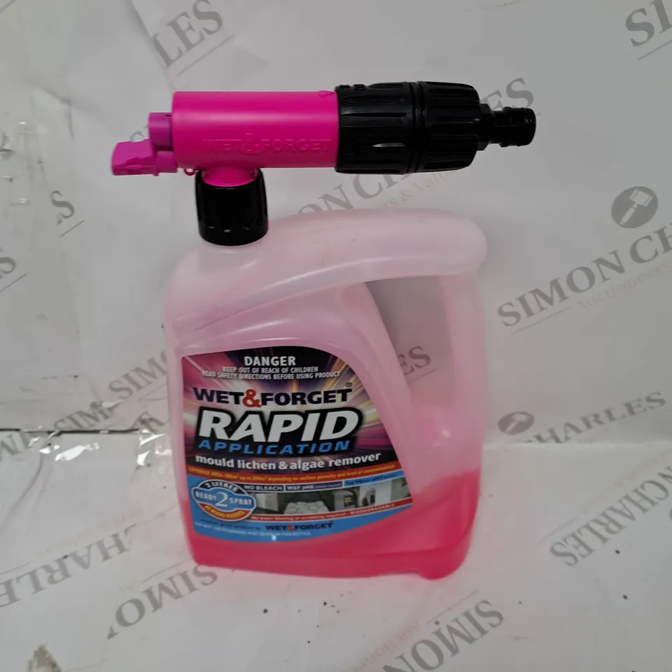 WET & FORGET RAPID BOTTLE WITH SNIPER NOZZLE (BOTTLE NOT FULL)