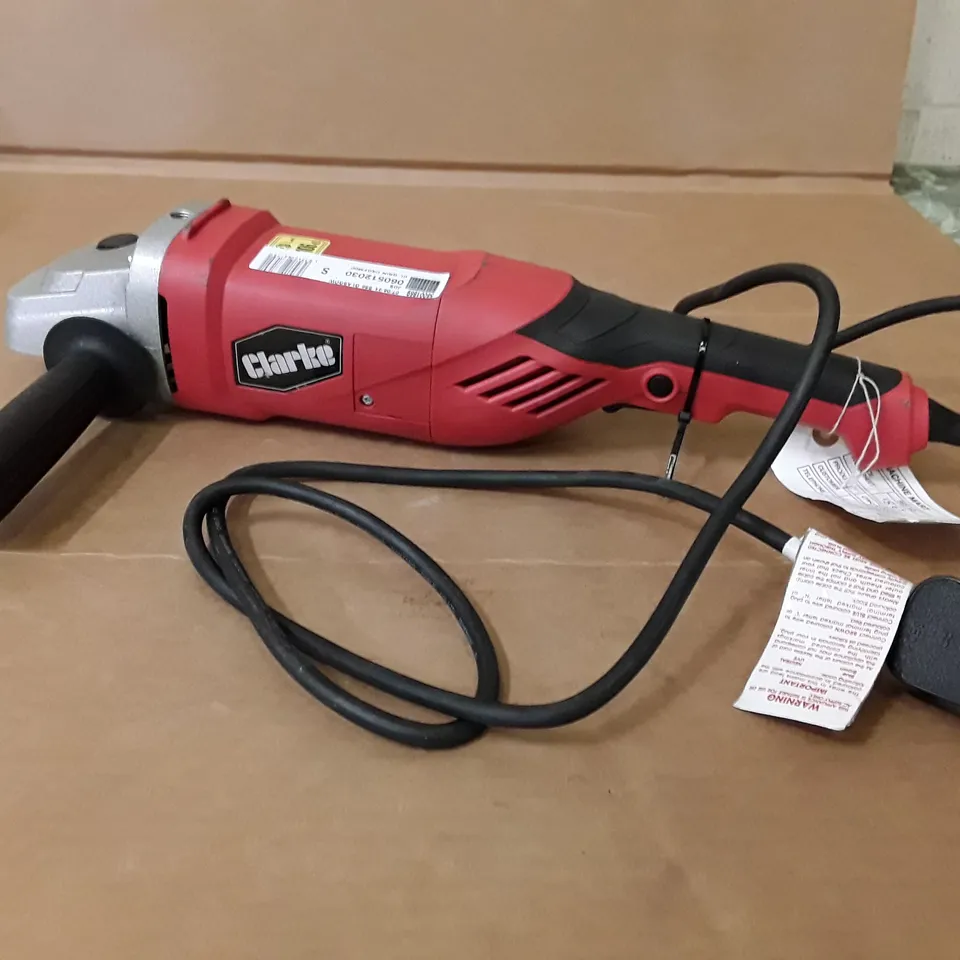 CLARKE ANGLE GRINDER - CAG2350C RRP £69.98