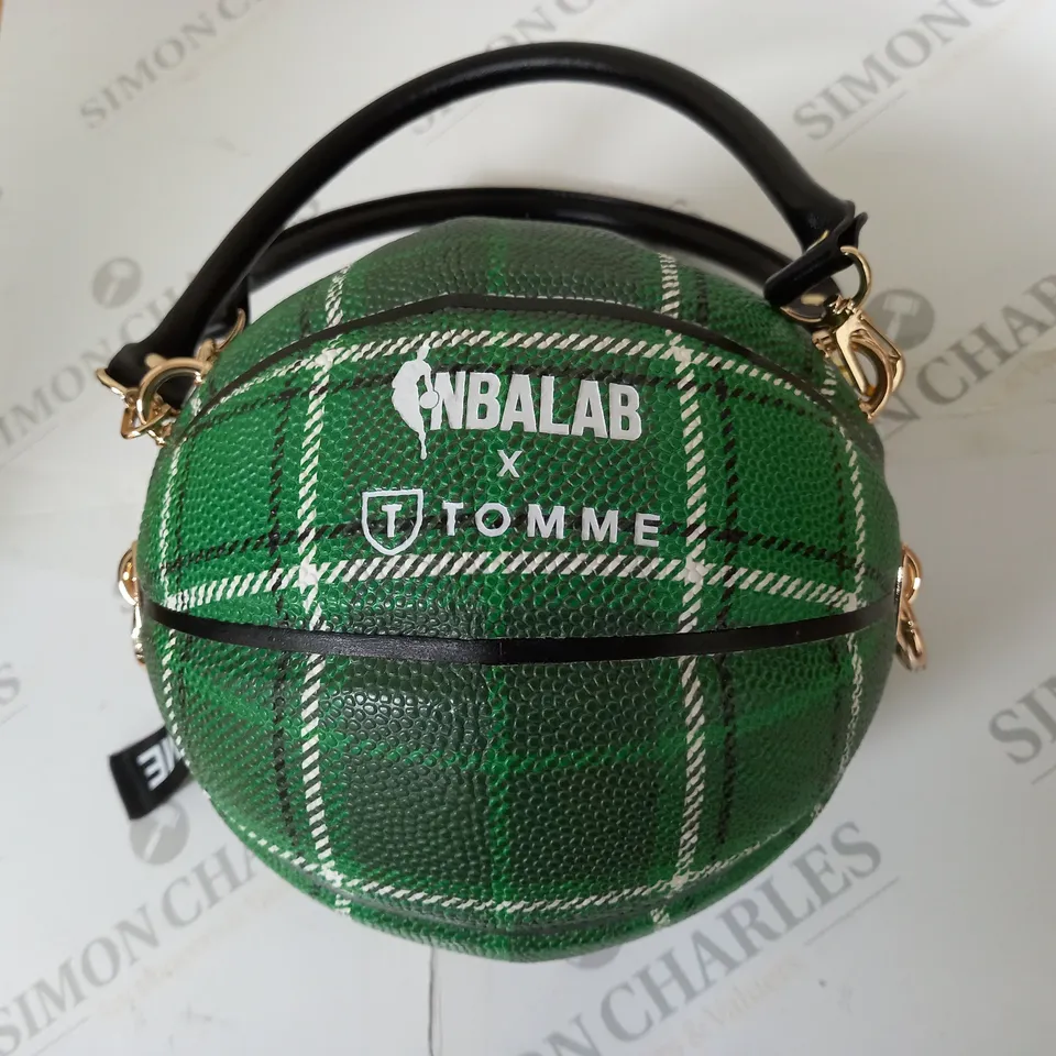 NBALAB X TOMME BOLTON CELTICS BASKETBALL HANDBAG 