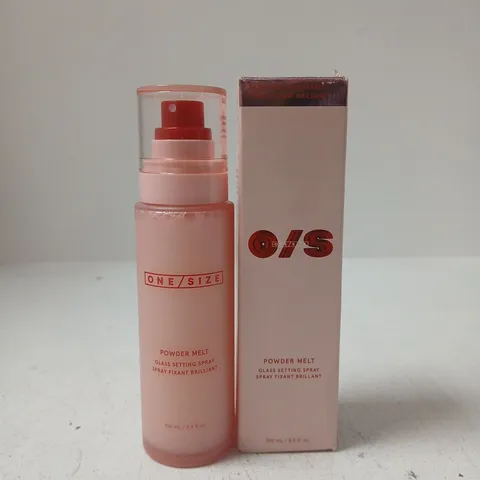 ONE/SIZE POWDER MELT GLASS SETTING SPRAY – 100 ML, BOXED