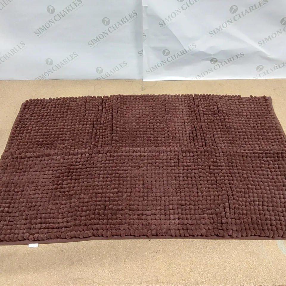BAGGED LEMOS LUXURY CHENILLE SUPER SOFT ABSORBANT MICROFIBER BATH MAT (1 ITEM)