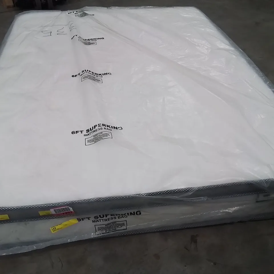 QUALITY BAGGED MURCIA SLEEP PILLOW TOP POCKET SPRUNG KINGSIZE MATTRESS 