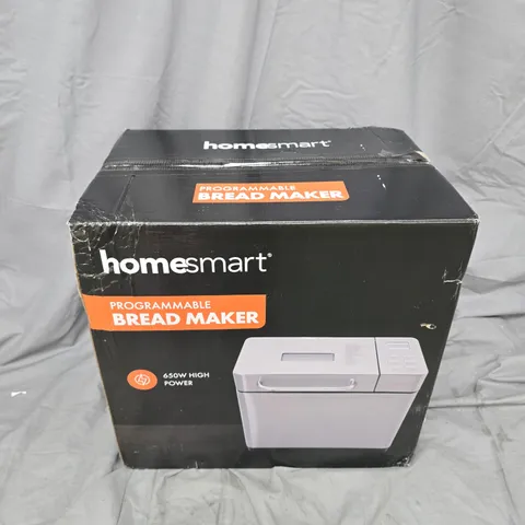HOMESMART PROGRAMMABLE BREAD MAKER β STAINLESS STEEL, BOXED