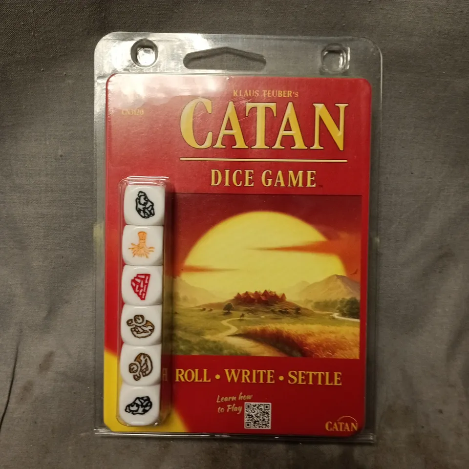 CATAN DICE GAME – KLAUS TEUBER – BOXED & SEALED