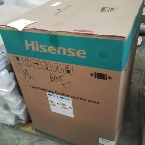 BOXED HISENSE BLACK ELECTRIC COOKER HDE3211BBUK
