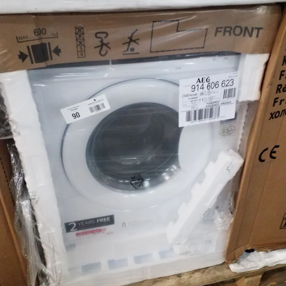 AEG L7WE74634BI 7000 PROSTEAM® CONDENSER 7 KG WASHER DRYER