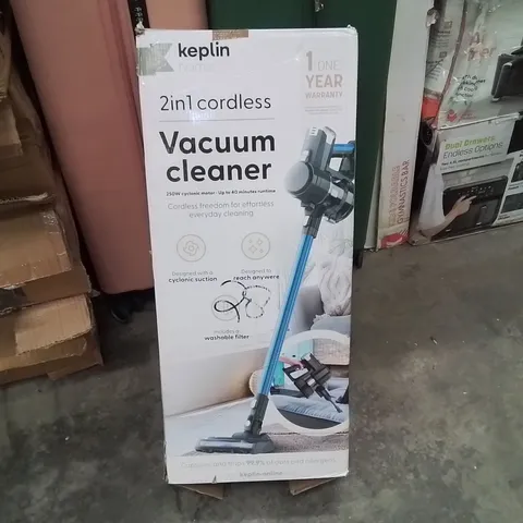 KEPLIN 2 IN 1 CORDLESS VACUUM CLEANER