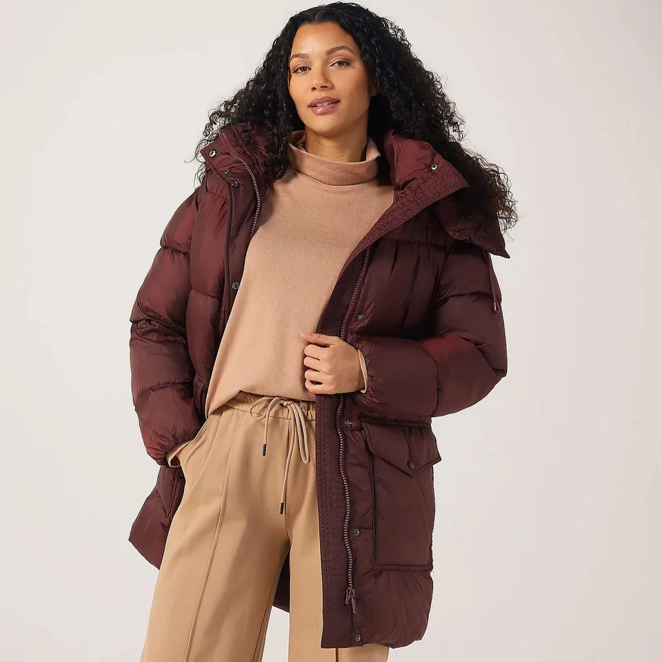 CENTIGRADE MID LENGTH PUFFER COAT