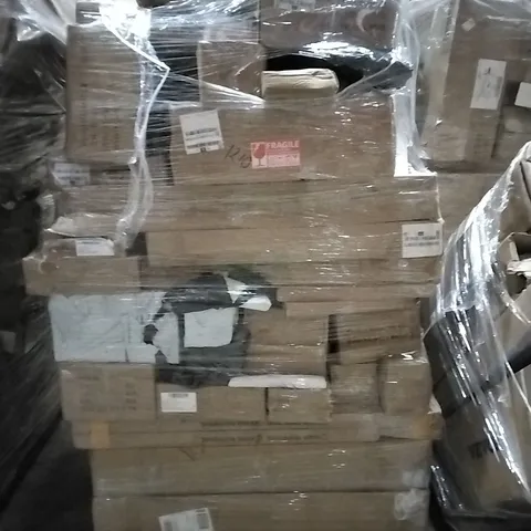 PALLET OF HOUSEHOLD ITEMS TO INCLUDE STORAGE RACK, COAT HANGER,  LID SPICE CONTAINER AND OTHER ASSORTED ITEMS...