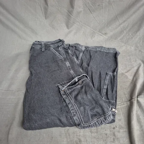 BDG URBAN OUTFITTERS JEANS – GREY, CARGO DENIM, W26 L30
