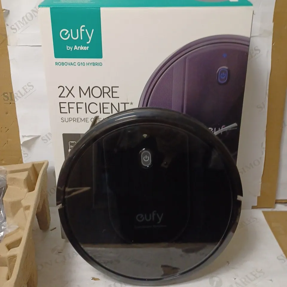 EUFY ROBOVAC G10 BLACK VACUUM ROBOT CLEANER