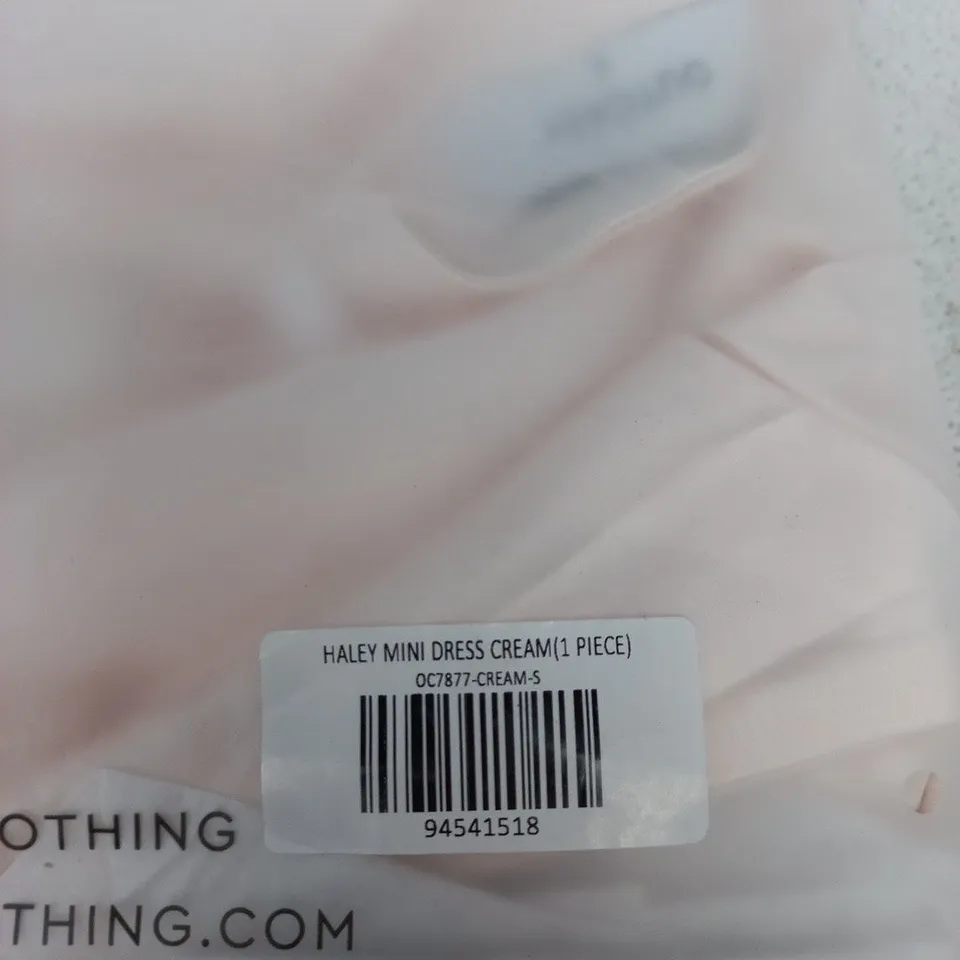 OUTCAST HALEY MINI DRESS CREAM SMALL