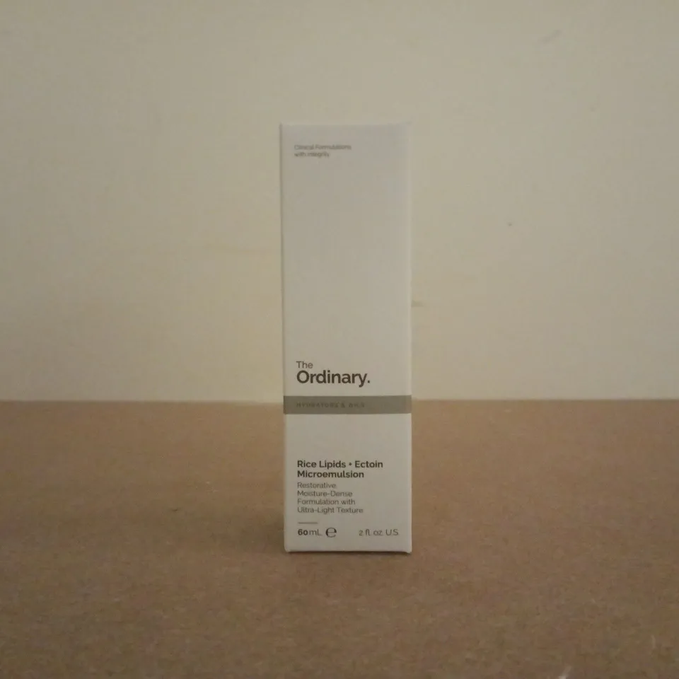 THE ORDINARY RICE LIPIDS + ECTOIN MICROEMULSION (60ML)