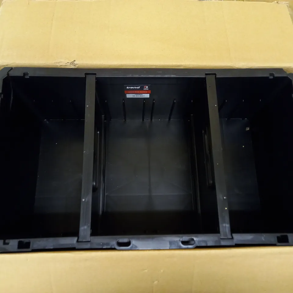TREND MS/C/200TD COMPACT MODULAR STORAGE TOTE BOX 200MM C/W DIVIDER