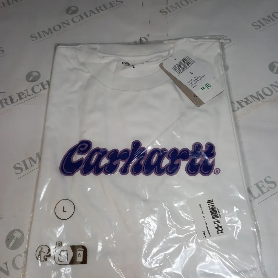 BAGGED CARHARTT LOGO SHIRT SIZE L 