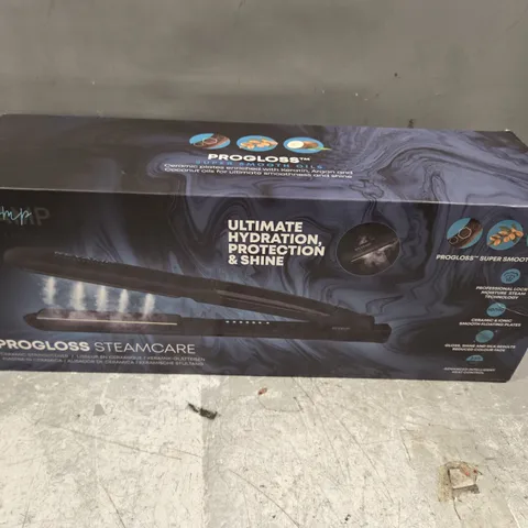 BOXED REVAMP PROGLOSS STEAMCARE CERAMIC STRAIGHTENER ST-1600-GB