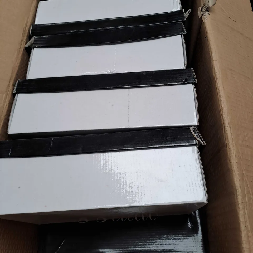 BOX OF APPROXIMATELY 8 PAIRS OF CANVAS SHOES IN ASSORTED COLOURS AND SIZES