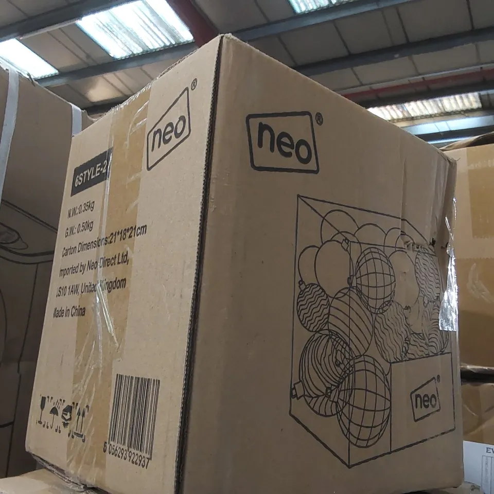 BOXED NEO BAUBLES SET