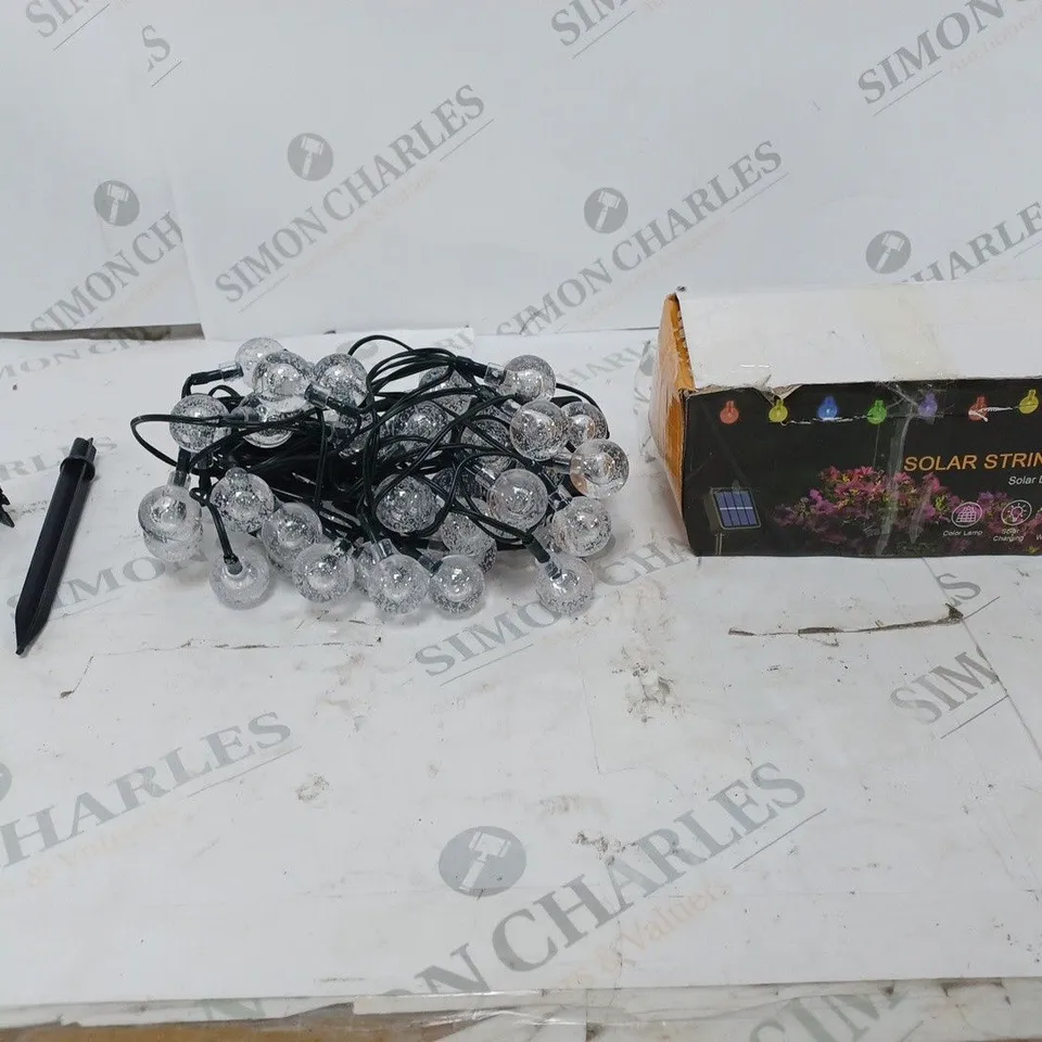 SOLAR STRING LIGHTS BOXED 