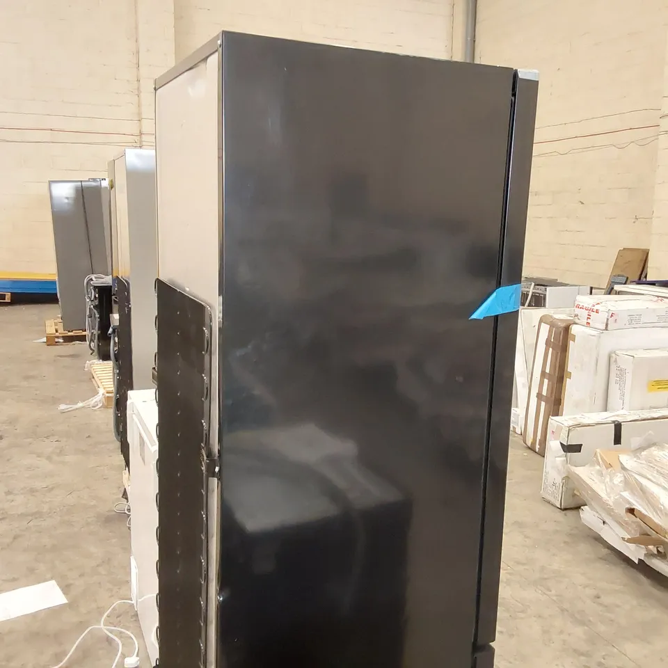 RUSSELL HOBBS RH180FFFF55B-WD BLACK 54CM WIDE 180CM HIGH FREESTANDING FROST FREE FRIDGE FREEZER WITH WATER DISPENSER [ENERGY CLASS F]