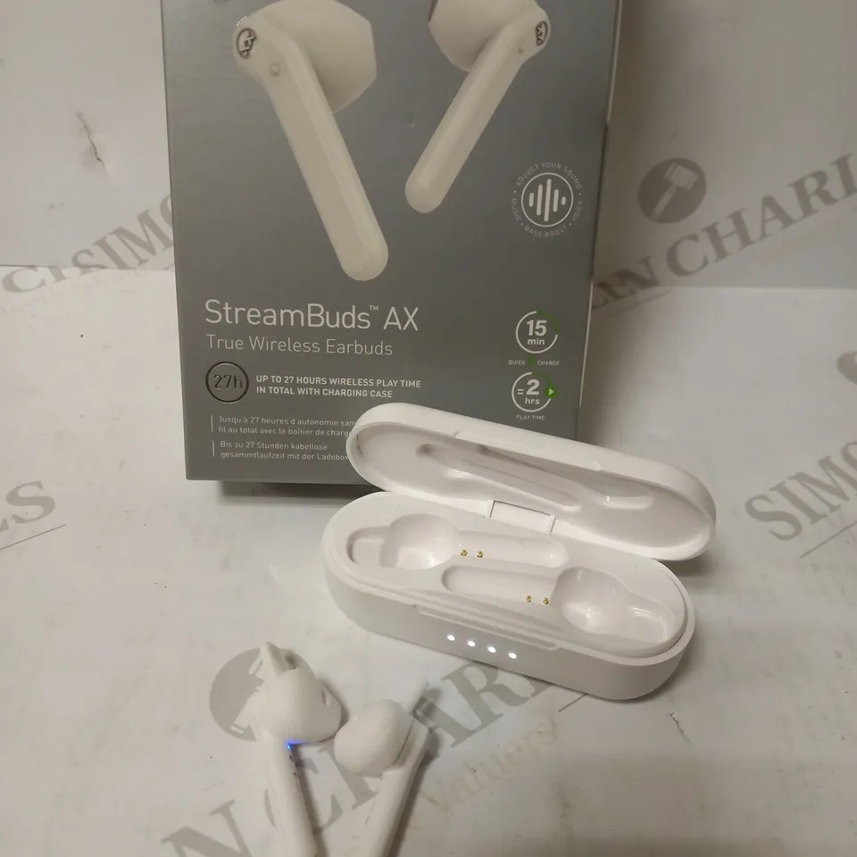 MIXX AUDIO STREAM BUDS AX TRUE WIRELESS EARBUDS