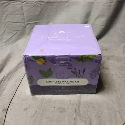 TRESS WELLNESS COMPLETE WAXING KIT WITH DIGITAL WAX WARMER, BOXED