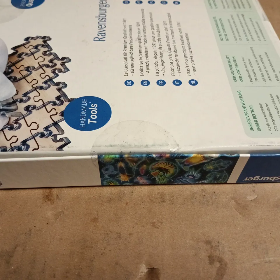 SEALED RAVENSBURGER 500-PIECE JIGSAW PUZZLE - UNDERWATER SPECIES