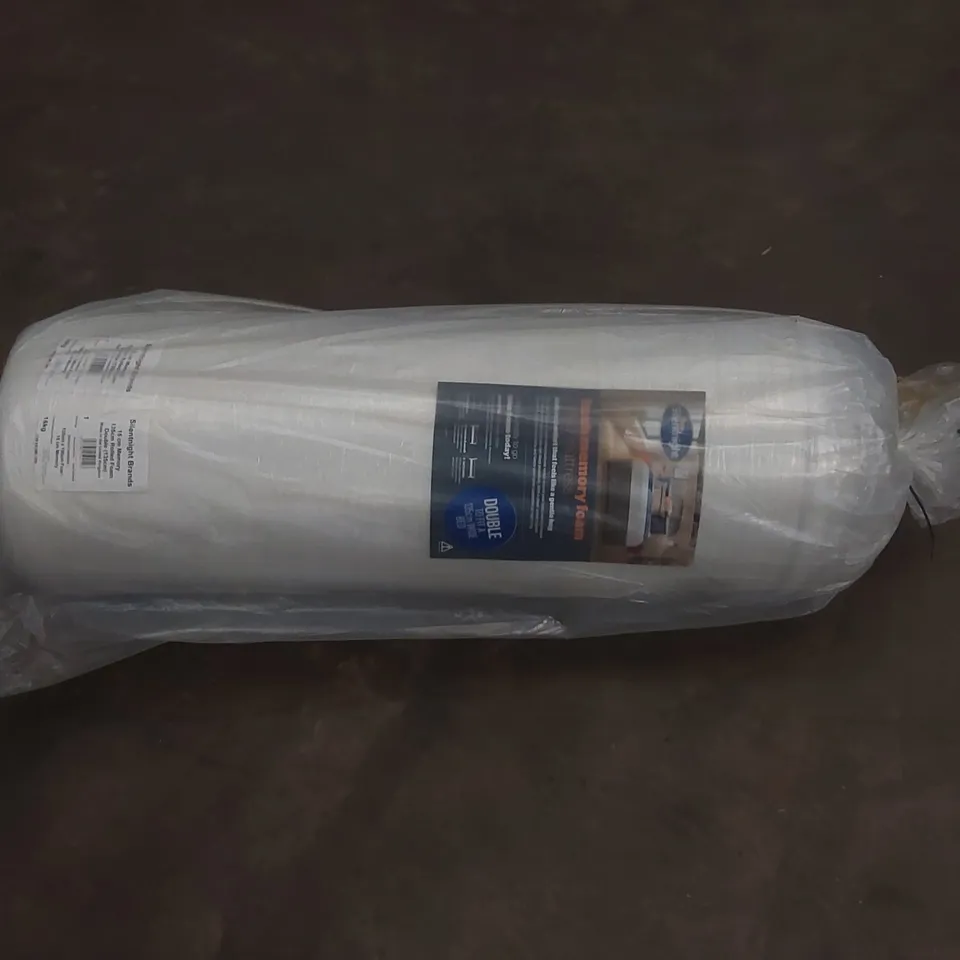 QUALITY BAGGED AND ROLLED SILENTNIGHT MEMORY FOAM 4'6 DOUBLE MATTRESS 