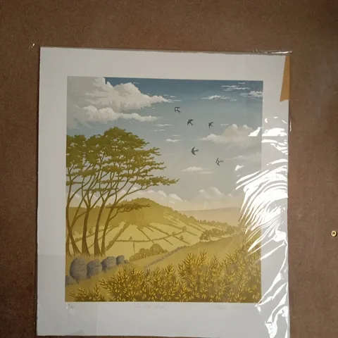 STEVE MANNING SIGNED LIMITED EDITION "THE OLD WALL" ART PRINT - 8/14
