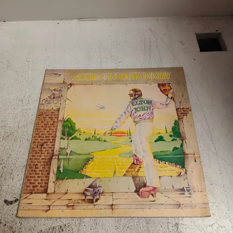 ELTON JOHN – GOODBYE YELLOW BRICK ROAD (VINYL LP ALBUM COVER)